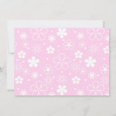 Invitation Ajouter Votre Photo Anniversaire Fille Fête Annive (Dos)