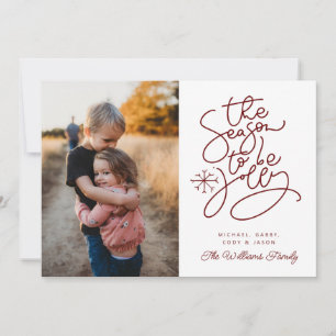 Invitation AJOUTER VOTRE PHOTO   La Saison D'Être Jolly