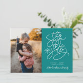 Invitation AJOUTER VOTRE PHOTO | La Saison D'Être Jolly (Debout devant)