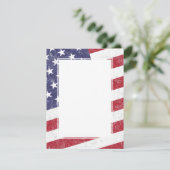 Invitation Ajouter votre propre texte Étoiles Vintages Frappe (Debout devant)