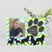 Invitation Ajoutez votre photo de façon sensationnelle bon te (Debout devant)