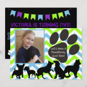 Invitation Ajoutez votre photo de façon sensationnelle bon te (Devant / Derrière)