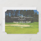 Invitation Ajoutez votre propre golfeur de cérémonie (Devant)