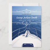 Invitation Ajoutez votre propre marin de cérémonie (Devant)