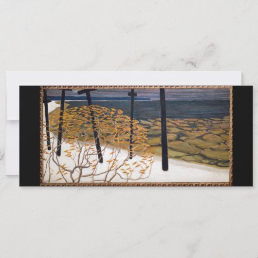 Invitation Akseli Gallen-Kallela - Automne (Devant)