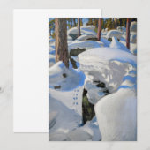 Invitation Akseli Gallen-Kallela - Le repaire du Lynx (Devant / Derrière)