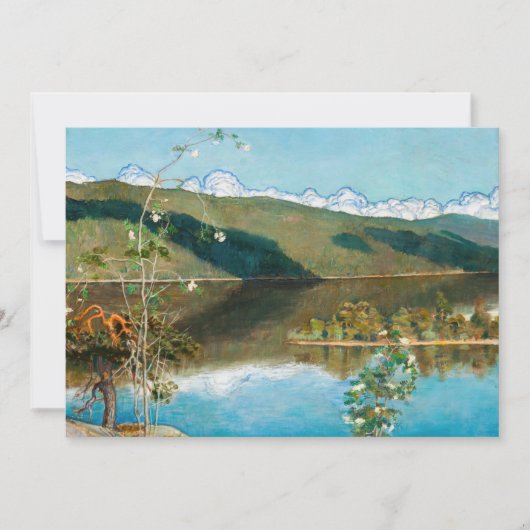 Invitation Akseli Gallen-Kallela - Thundernuages sur Horizon (Devant)