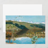 Invitation Akseli Gallen-Kallela - Thundernuages sur Horizon (Devant / Derrière)