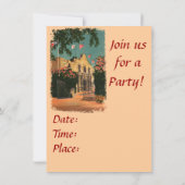Invitation Alamo Vintage Texas (Dos)