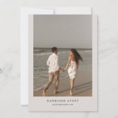 Invitation ALANA Tropical Ocean Coral Jelly Fish Beach Photo (Dos)