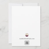 Invitation Albatros fête d'anniversaire (Dos)