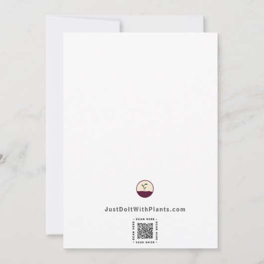 Invitation Albatros fête d'anniversaire (Dos)