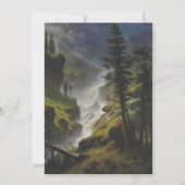 Invitation Albert Bierstadt - Cascade des Rocheuses (Devant)