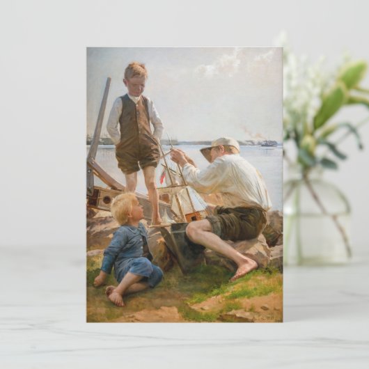 Invitation Albert Edelfeel - Constructeurs de navires (Debout devant)