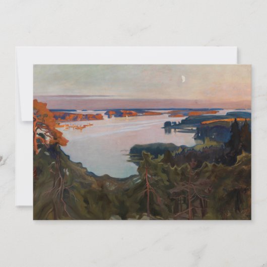 Invitation Albert Edelfeel - Vue sur Haikko (Devant)