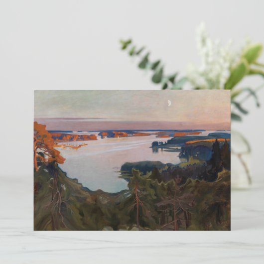 Invitation Albert Edelfeel - Vue sur Haikko (Debout devant)