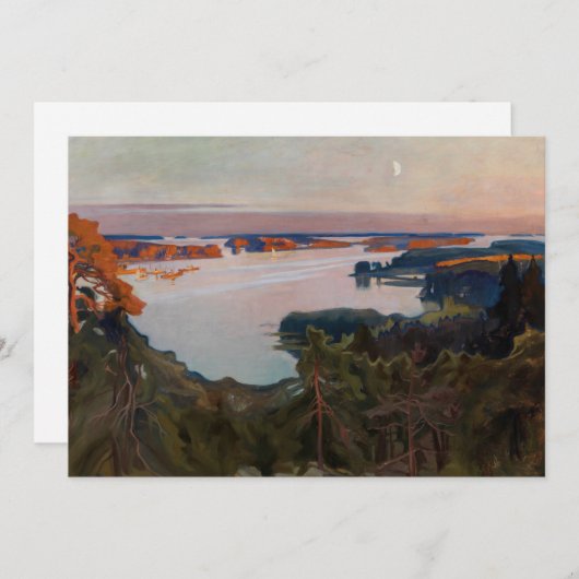 Invitation Albert Edelfeel - Vue sur Haikko (Devant / Derrière)