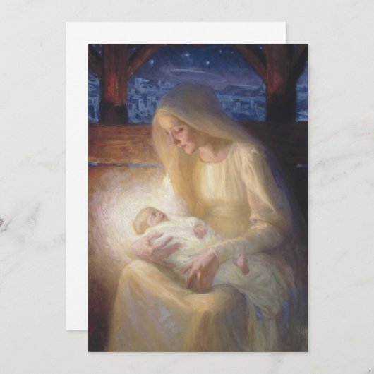 Invitation Albert Edelfelt - Madonna (Devant / Derrière)