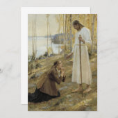 Invitation Albert Edelfeue - Christ et Mary Magdalene (Devant / Derrière)