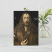 Invitation Albrecht Durer - autoportrait (Debout devant)