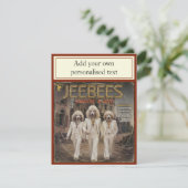 Invitation Album Jeebees : une parodie (Debout devant)