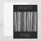 Invitation Albums de musique/Invitation à l’heure du Parti LP (Devant / Derrière)