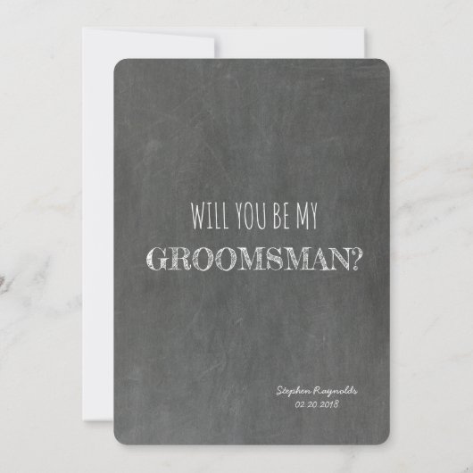 Invitation Alcool gratuit | GROOMSMAN | BEST MAN Funny Propos (Dos)