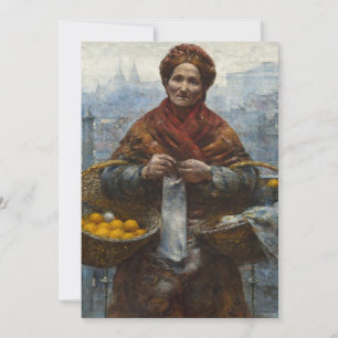 Invitation Aleksander Gierymski - Bijoux avec oranges