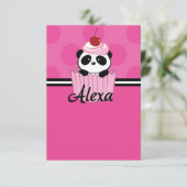 Invitation Alex Merci Note (Debout devant)