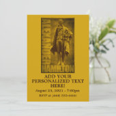 Invitation Alexander Hamilton Statuaire (Debout devant)