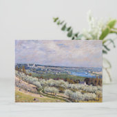 Invitation Alfred Sisley - Terrasse de Saint-Germain, printem (Debout devant)