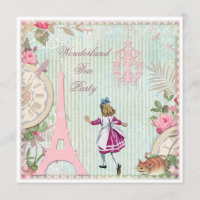 Alice à Paris Shabby Chic Wonderland Tea Party