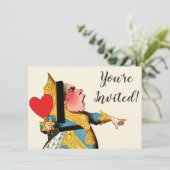 Invitation Alice à Wonderland (Debout devant)