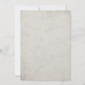 Invitation Alice au pays des merveilles (Dos)