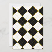 Invitation Alice au pays des merveilles (Dos)