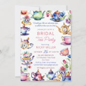 Invitation Alice au pays des merveilles (Devant)