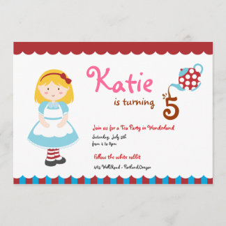Invitation ALICE au pays des merveilles