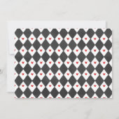 Invitation Alice Au Pays Des Merveilles Anniversaire Invitati (Dos)