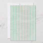 Invitation Alice au pays des merveilles Brousset & Fête des m (Dos)