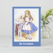 Invitation : Alice au pays des merveilles - Caterp (Debout devant)