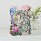 Invitation Alice au pays des merveilles Dodo Classic (Debout devant)