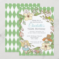 Alice au pays des merveilles Parti personnalisé