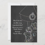 Invitation Alice au pays des merveilles Thé Party Chalkboard<br><div class="desc">. Personnaliser pour tout événement.</div>