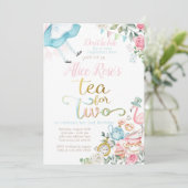 Invitation Alice au pays des merveilles, Thé pour deux 2e ann (Debout devant)