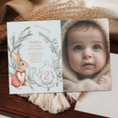 Invitation Alice au Pays des merveilles Thé pour deux 2e anni