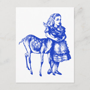 Invitation Alice avec l'offre de bal d'étudiants de faon