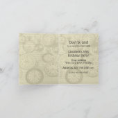 Invitation Alice & Cheshire Chat : Whimsical Wonderland Imagi (Intérieur)