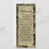 Invitation Alice Drink Me Collage (Devant)