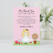 Invitation Alice et sa soirée de thé (Debout devant)