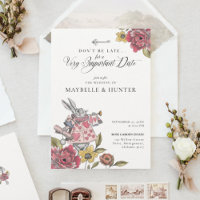 Alice In Wonderland Vintage Chic Storybook Mariage
